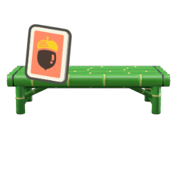 Nookmart | Bamboo Bench DIY (Animal Crossing: New Horizons)