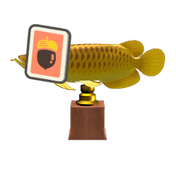 Golden Arowana Model DIY Product Image