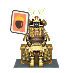 Golden Samurai Suit DIY Product Image