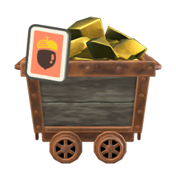 Gold-Nugget Mining Car DIY Product Image