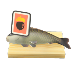 Carp On A Cutting Board DIY Product Image