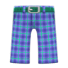 Checkered School Pants